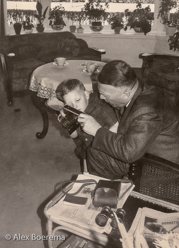 Met Opa En Camera 1965